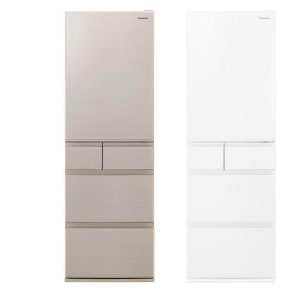 【Panasonic 國際牌】日製五門406L變頻鋼板冰箱 NR-E417XT  含基本安裝+舊機回收