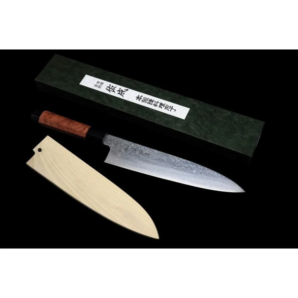 佑成ZDP189 和牛刀21/24/27cm 附朴木鞘中刀刀具網