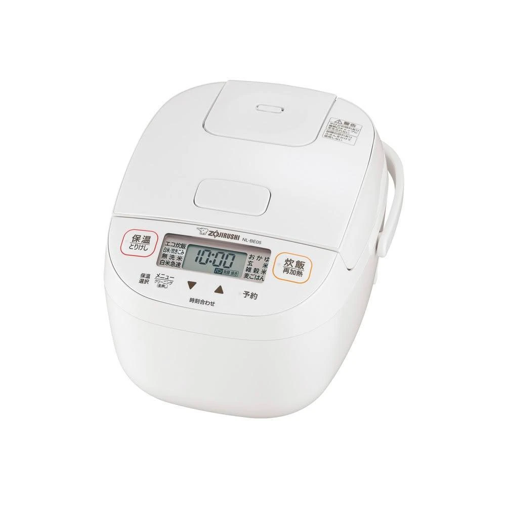 【ZOJIRUSHI 象印】微電腦電子鍋 3人份 黑厚釜 國際版 (NL-BE05 BF05 BX05)