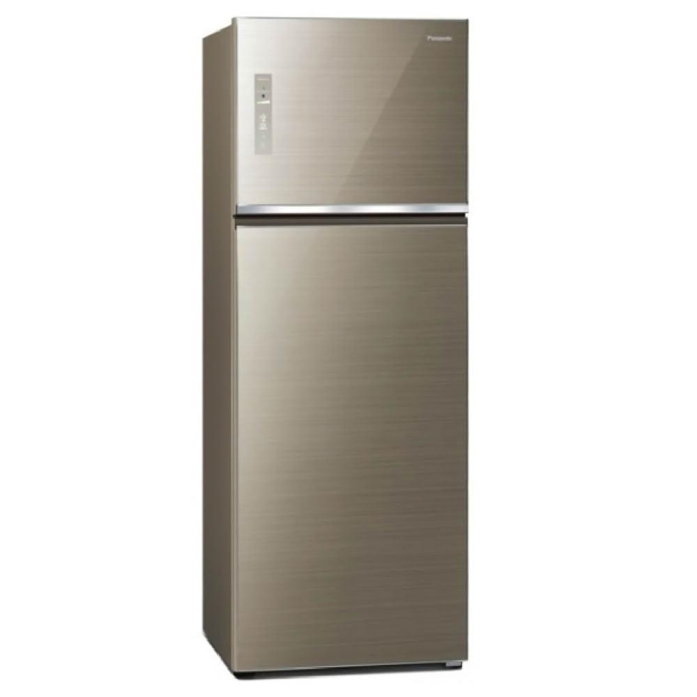 【Panasonic 國際牌】580L 雙門 無邊框 玻璃 冰箱 NR-B582TG-N 翡翠金 台灣製 台灣公司貨