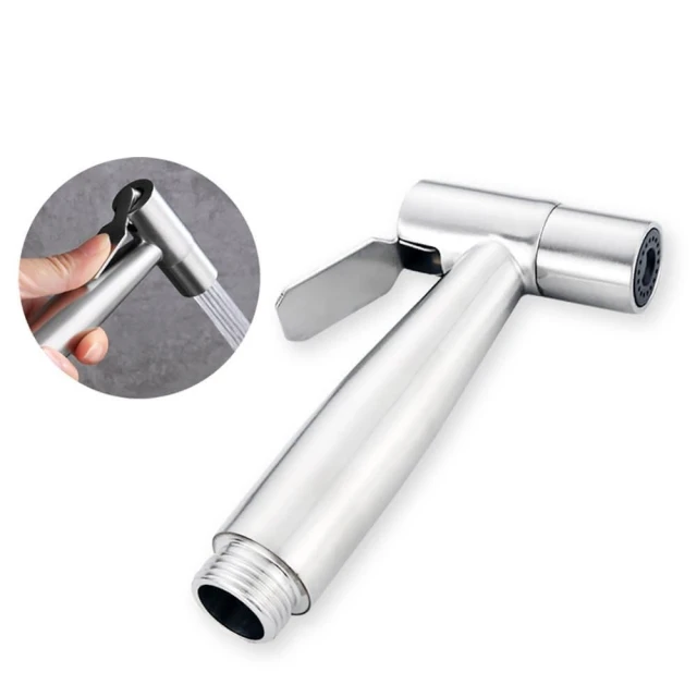 【日創生活】馬桶噴槍 免治沖洗器 {婦洗器 增壓沖洗器 304不銹鋼衛浴噴槍 沖洗器 洗屁屁 清潔 浴室 免治 }