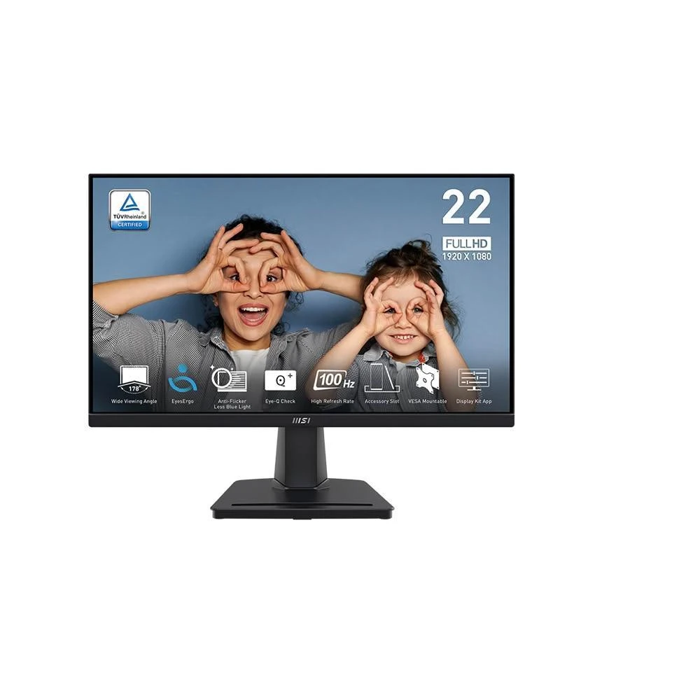 【MSI 微星】MSI 微星 PRO MP225V 電腦螢幕 22吋 VA 100Hz 1ms FHD 商用螢幕 護眼螢幕 電競螢幕
