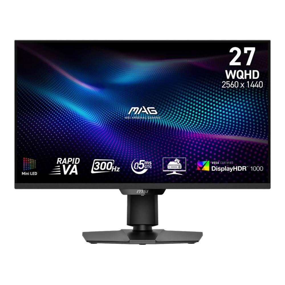 【MSI 微星】MAG 274QPF X30MV 電競螢幕 (DP/HDMI/Rapid VA/Mini-LED/2K/0.5ms)