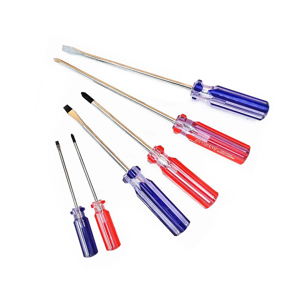 彩條起子 螺絲起子101/107 柄徑3/6mm 長度75/100mm CR-V 十字起子 一字起子 PH0 PH2