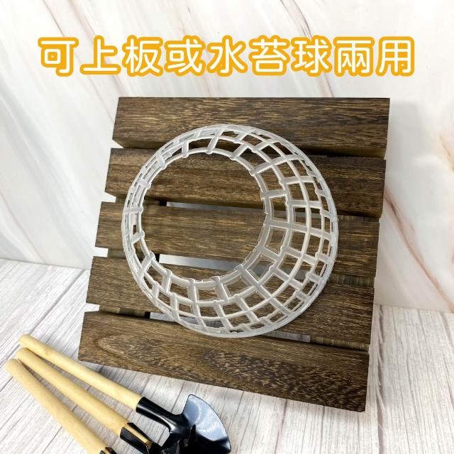 水苔球亞猴球鹿角蕨上板鹿角蕨球植物上版鹿角蕨上板神器上球配件塑膠盆