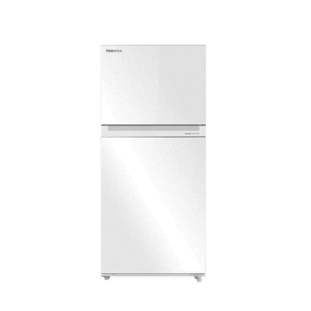 【TOSHIBA 東芝】411L 變頻雙門白色冰箱-玻璃鏡面  GR-RT559WE-PGTB5