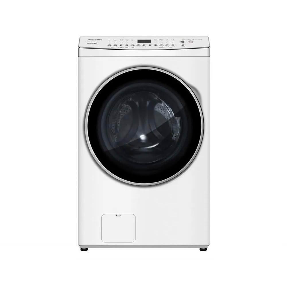【Panasonic 國際牌】洗衣17公斤/烘衣10公斤 洗脫烘溫水滾筒洗衣機 NA-V170MDH-W 冰鑽白 台灣公司貨
