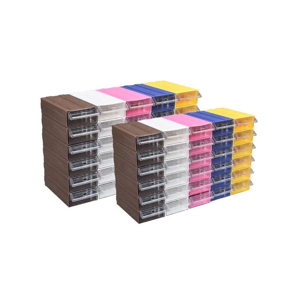 Flower組合式桌面收納 零件收納盒 抽屜盒 整理盒 4號(抽屜櫃 收納盒 文具收納 抽屜盒 抽屜收納盒 塑膠抽屜)