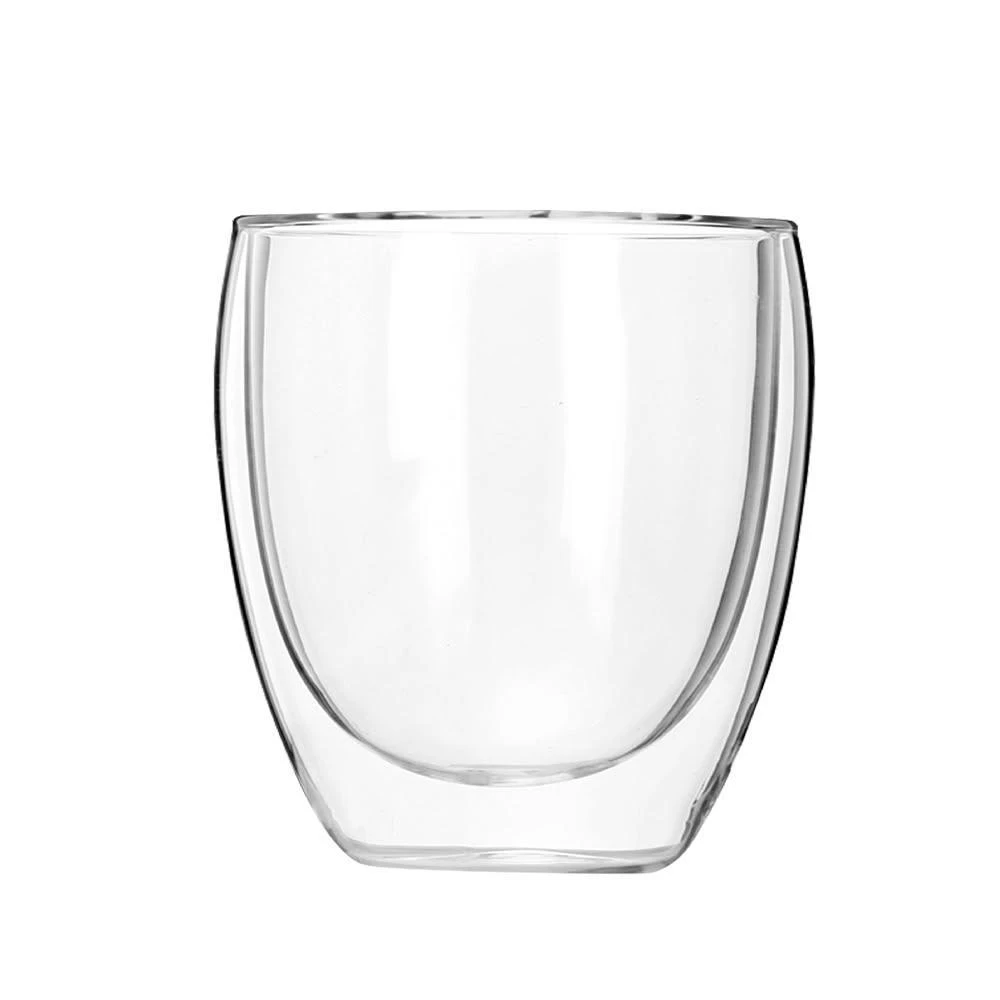 雙層玻璃杯 三種尺寸 馬克杯 雙層杯 牛奶杯 創意杯子 咖啡杯 耐高溫玻璃杯 水杯 透明杯 調酒杯 古典杯 165-DG