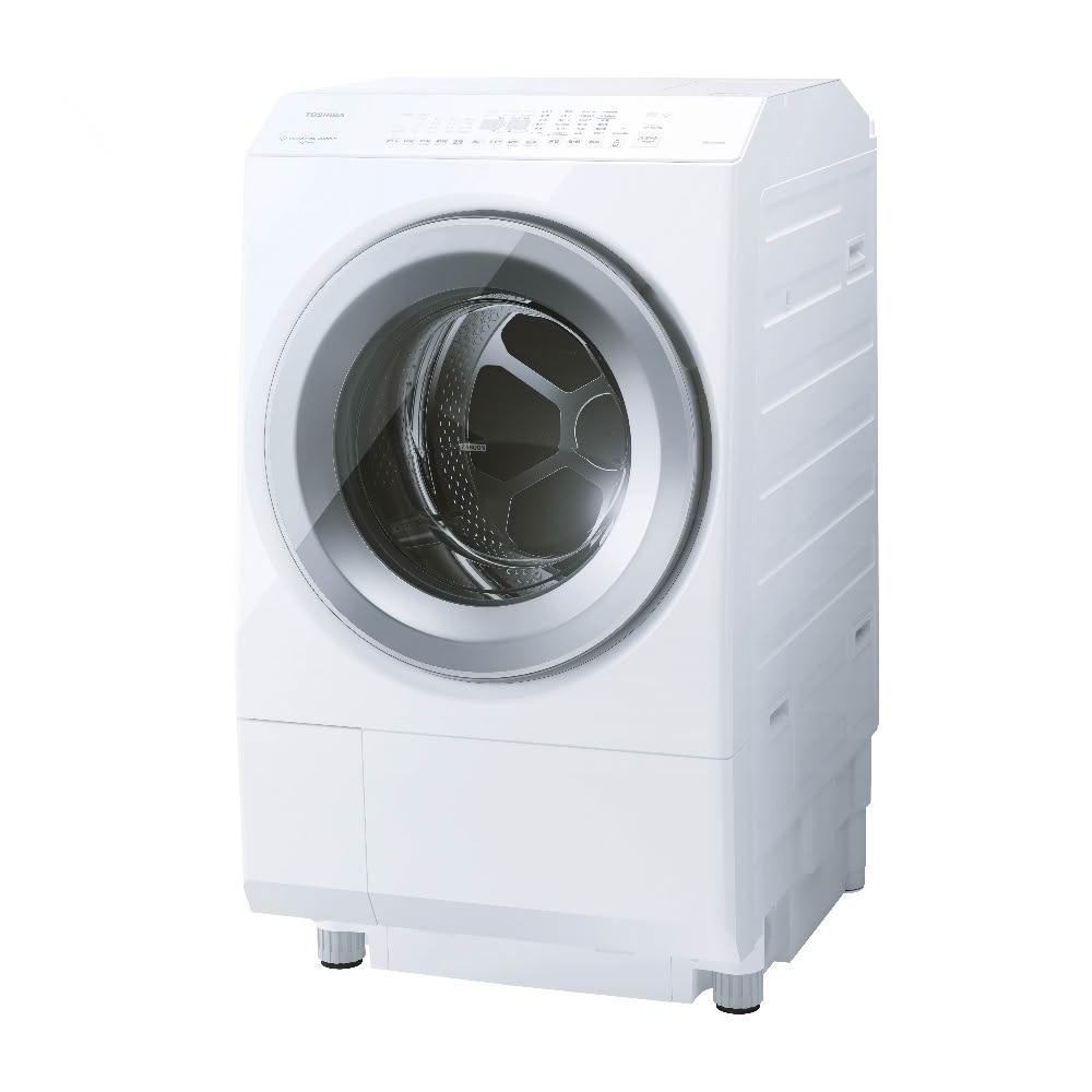 【TOSHIBA 東芝】12公斤熱泵超微奈米泡泡變頻滾筒洗衣機TWD-127XW4TA