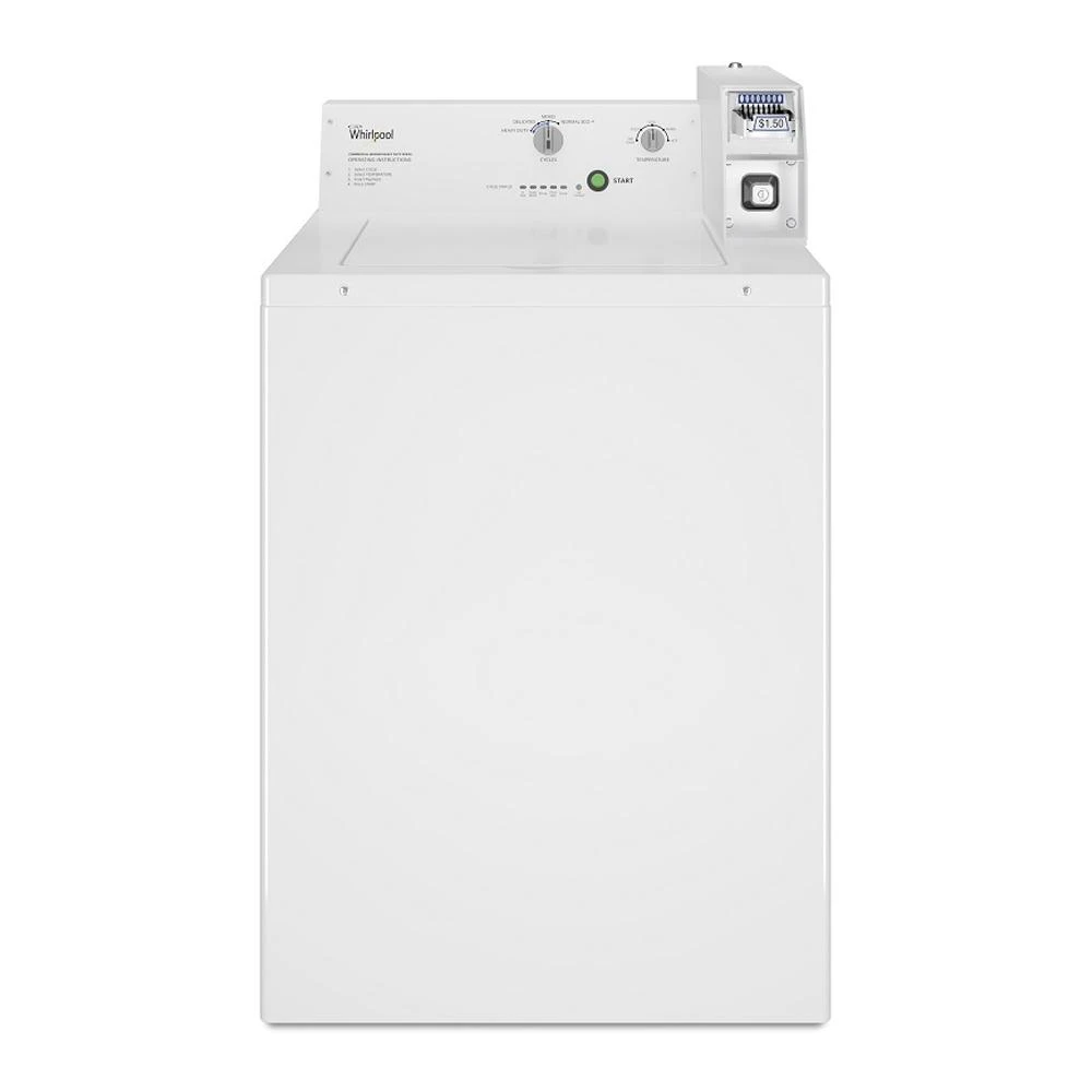 【Whirlpool 惠而浦】( CAE2765FQ ) 9KG 美製 商用投幣式4行程單槽洗衣機《送基本安裝、舊機回收》