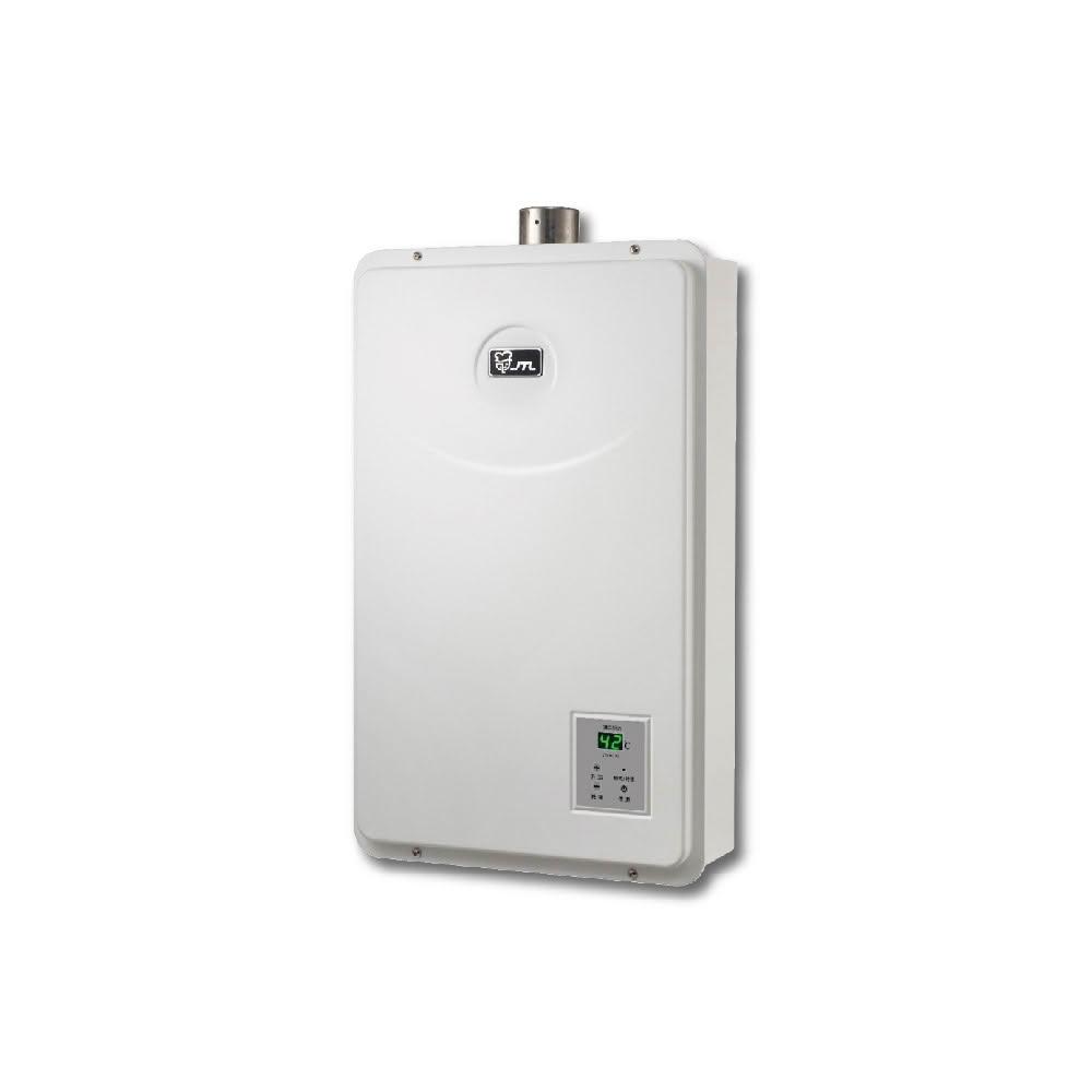 【喜特麗】JT-H1632 FE式強制排氣 16L 數位恆慍熱水器 NG1/LPG【省錢王居家生活館】
