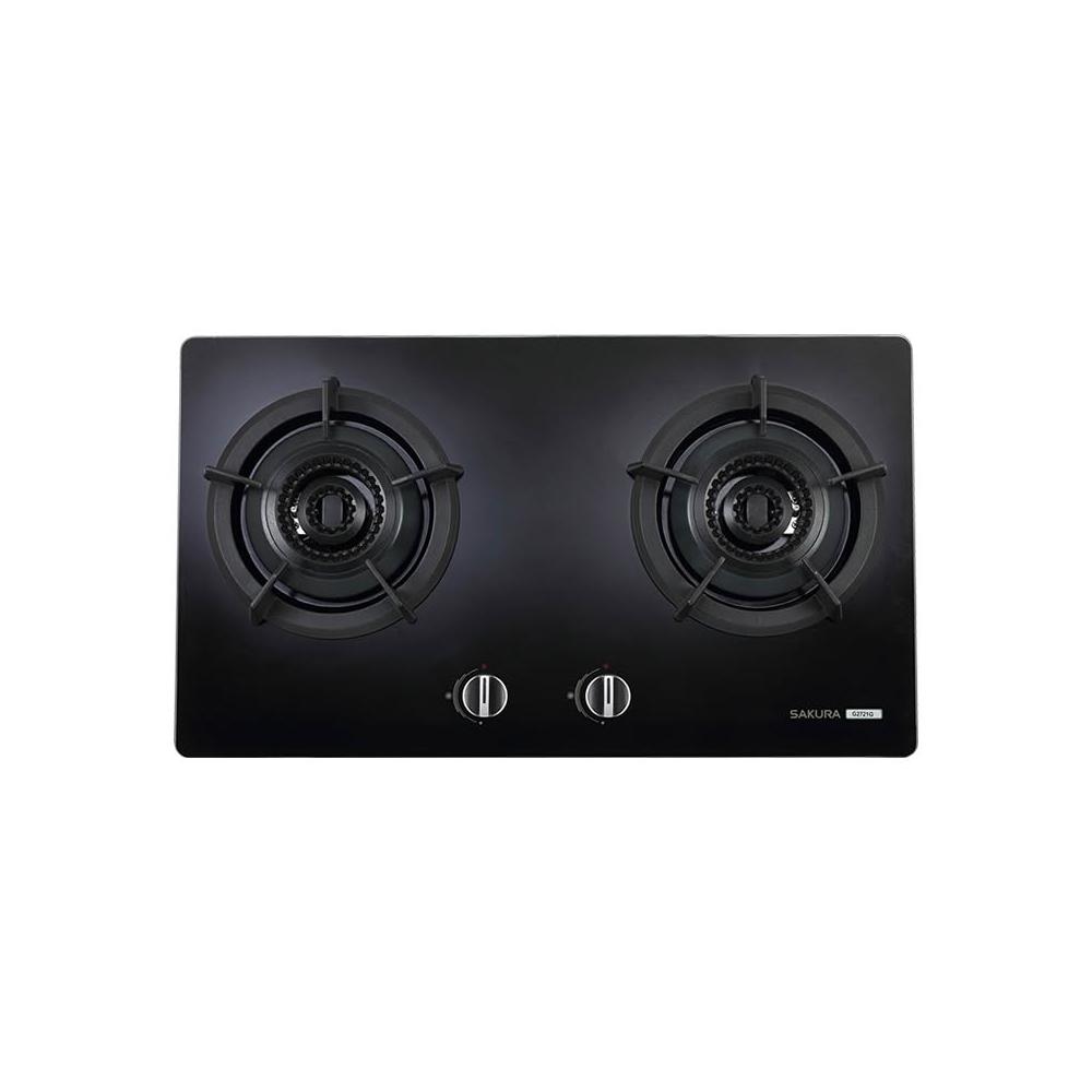 【SAKURA 櫻花】G2721G 雙內焰二口檯面爐 (含標準安裝) G-2721G｜檯面爐｜雙內焰設計｜大火力｜