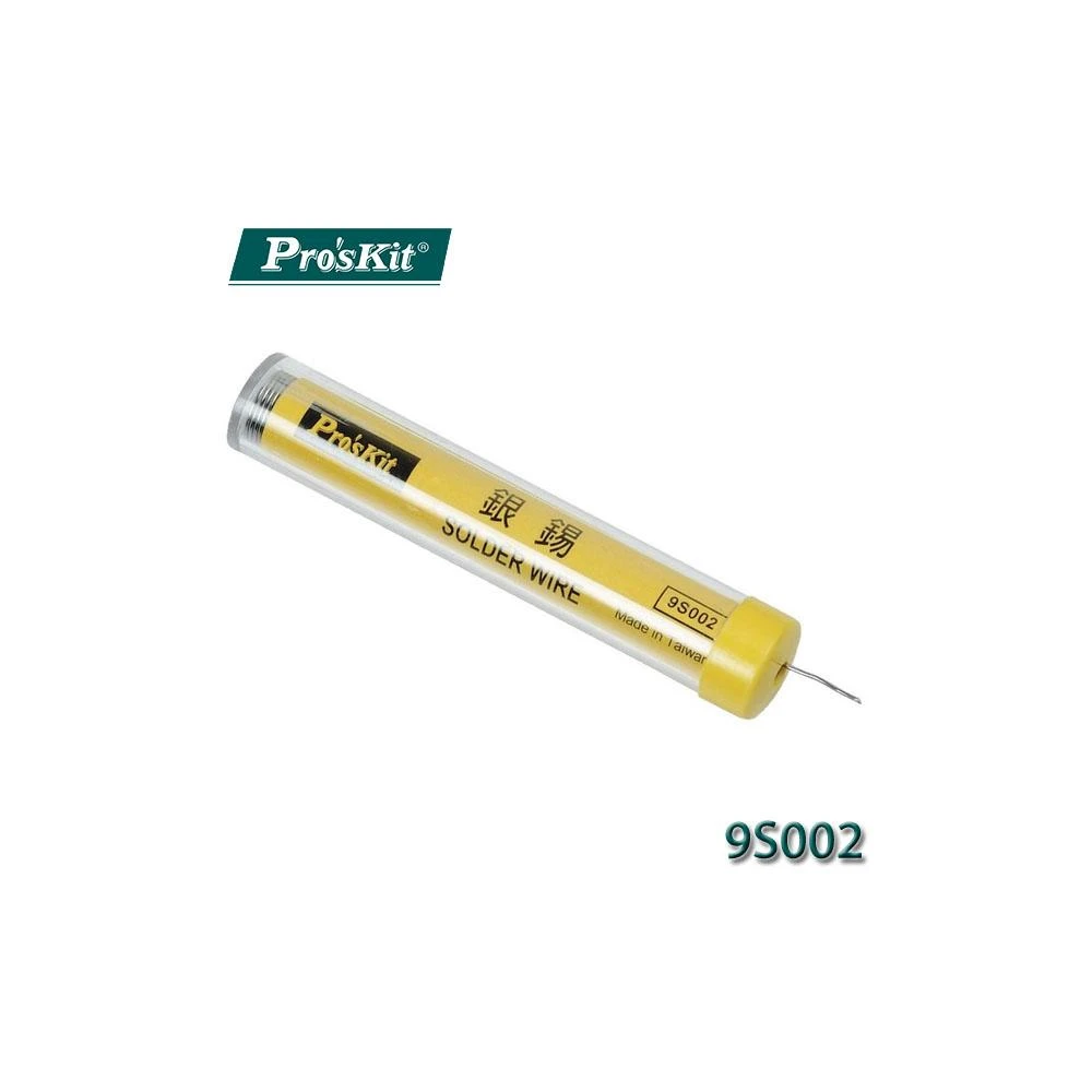 【Pro’sKit 寶工】9S002 2%銀錫筆 0.8mm 17g