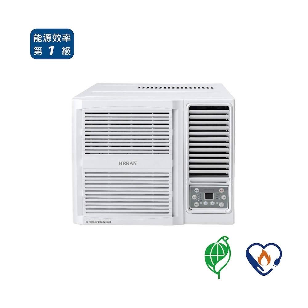 【HERAN 禾聯】12坪 R32變頻一級冷暖窗型冷氣 藍波防鏽(HW-GT63H)