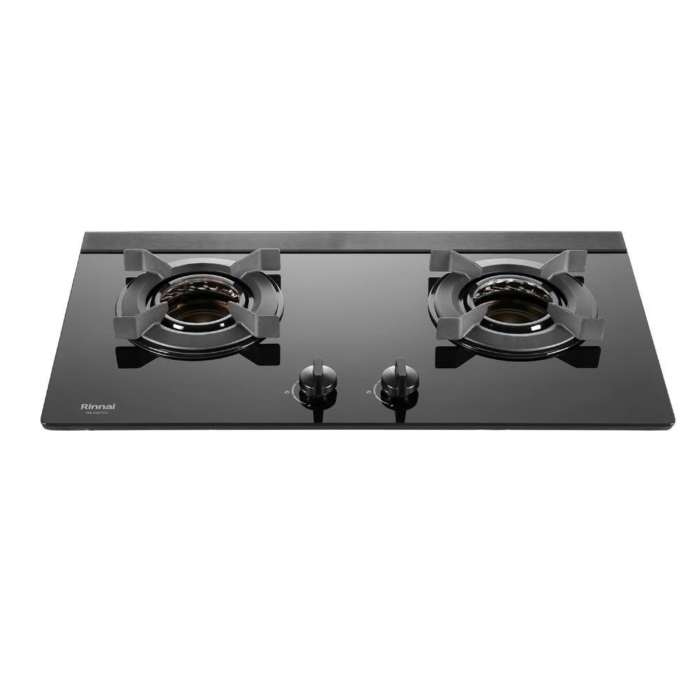 Rinnai 林內 檯面式內焰玻璃雙口爐 RB-N2611G(B) 含運不安裝