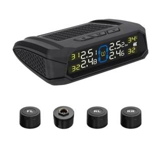 太陽能無線胎壓偵測器 TPMS｜汽車輪胎偵測｜胎壓胎溫顯示 SUV休旅 胎壓偵測器