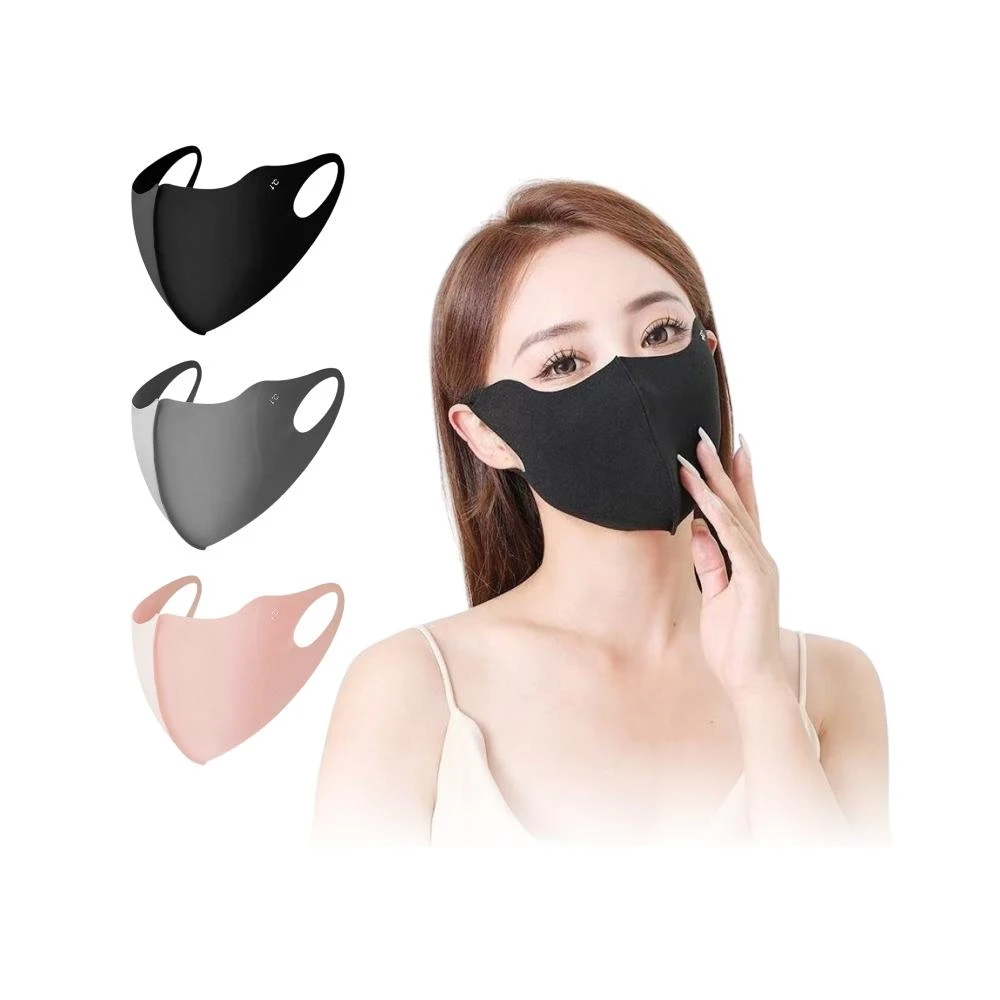 【小宅收納】冰絲防曬面罩 玻尿酸口罩 防曬口罩 冰絲口罩 涼感口罩 玻尿酸冰感防曬口罩 護眼角  夏天面罩 口罩 小臉口罩 涼感口罩