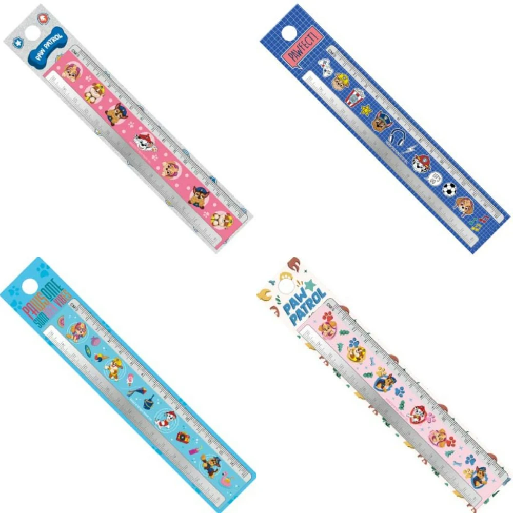 【paw patrol 汪汪隊立大功】PAW PATROL 汪汪隊立大功 汪汪隊 15公分鐵邊尺 直尺 鐵尺 尺
