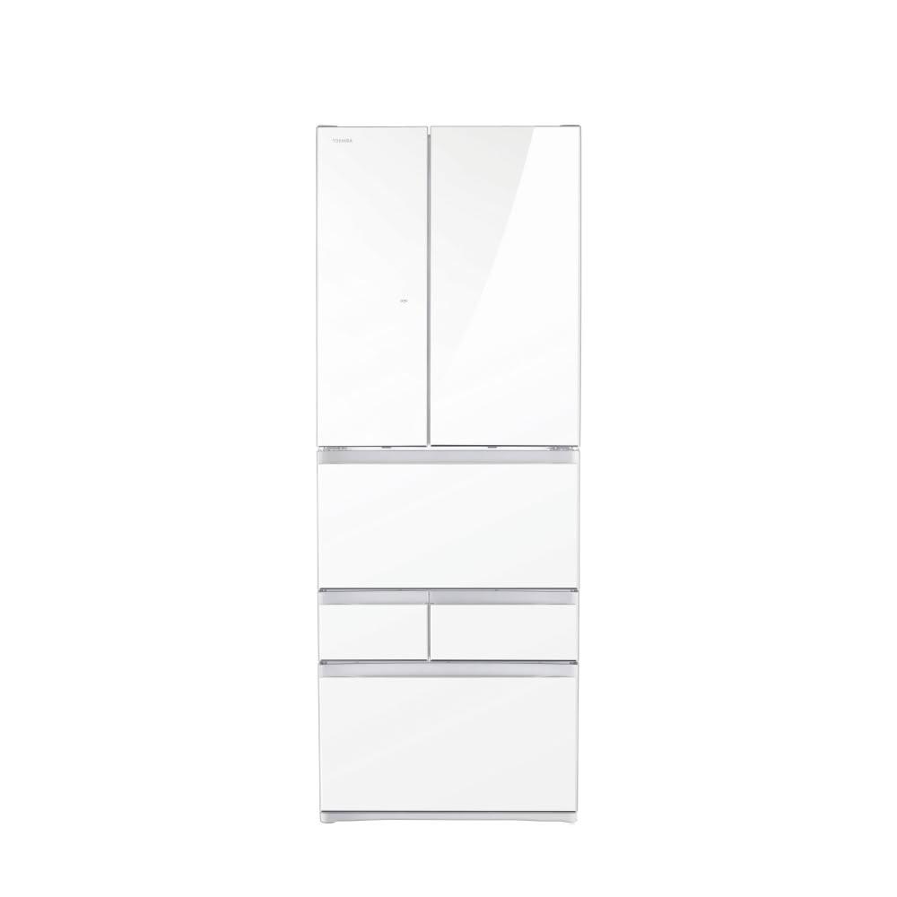 【TOSHIBA 東芝】TOSHIBA 東芝 601公升 極光鏡面六門變頻冰箱 鏡面白 GR-ZP600TFW(B5)