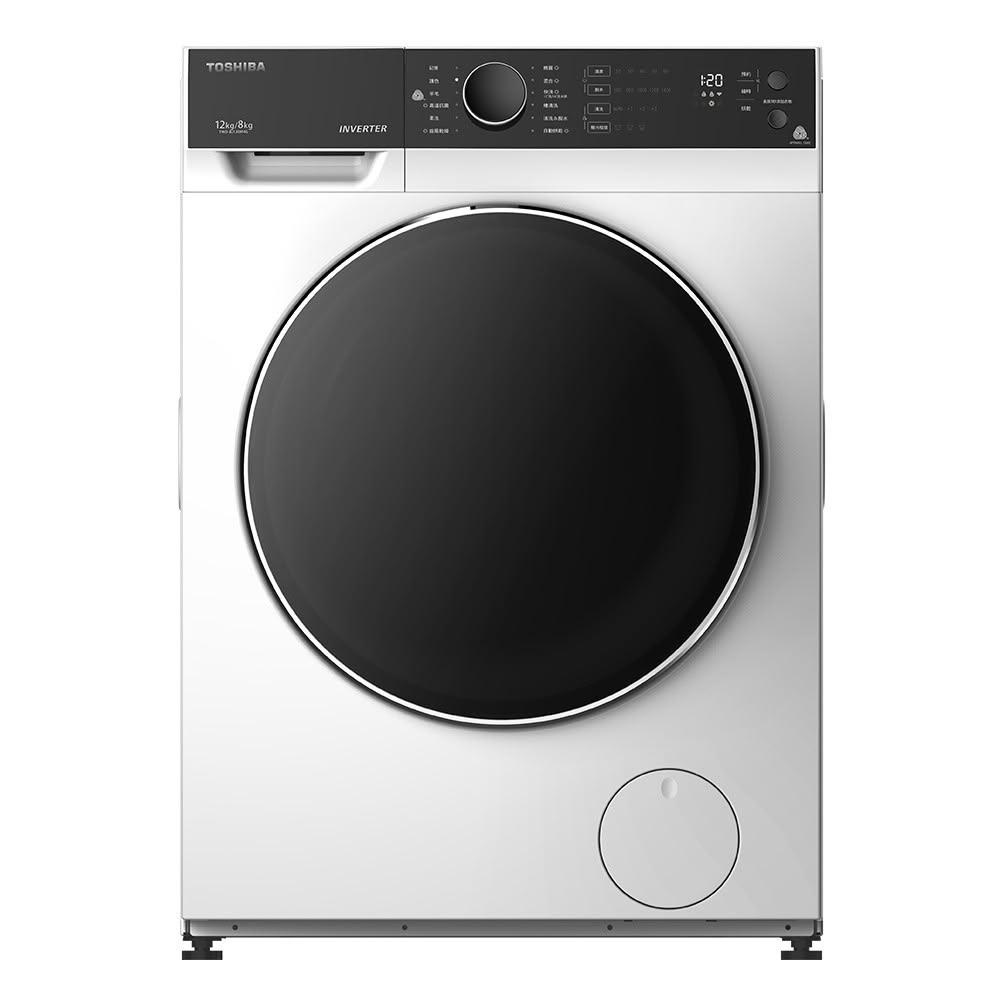 【TOSHIBA 東芝】TOSHIBA 東芝 12公斤 變頻滾筒洗脫烘洗衣機 TWD-BJ130M4G