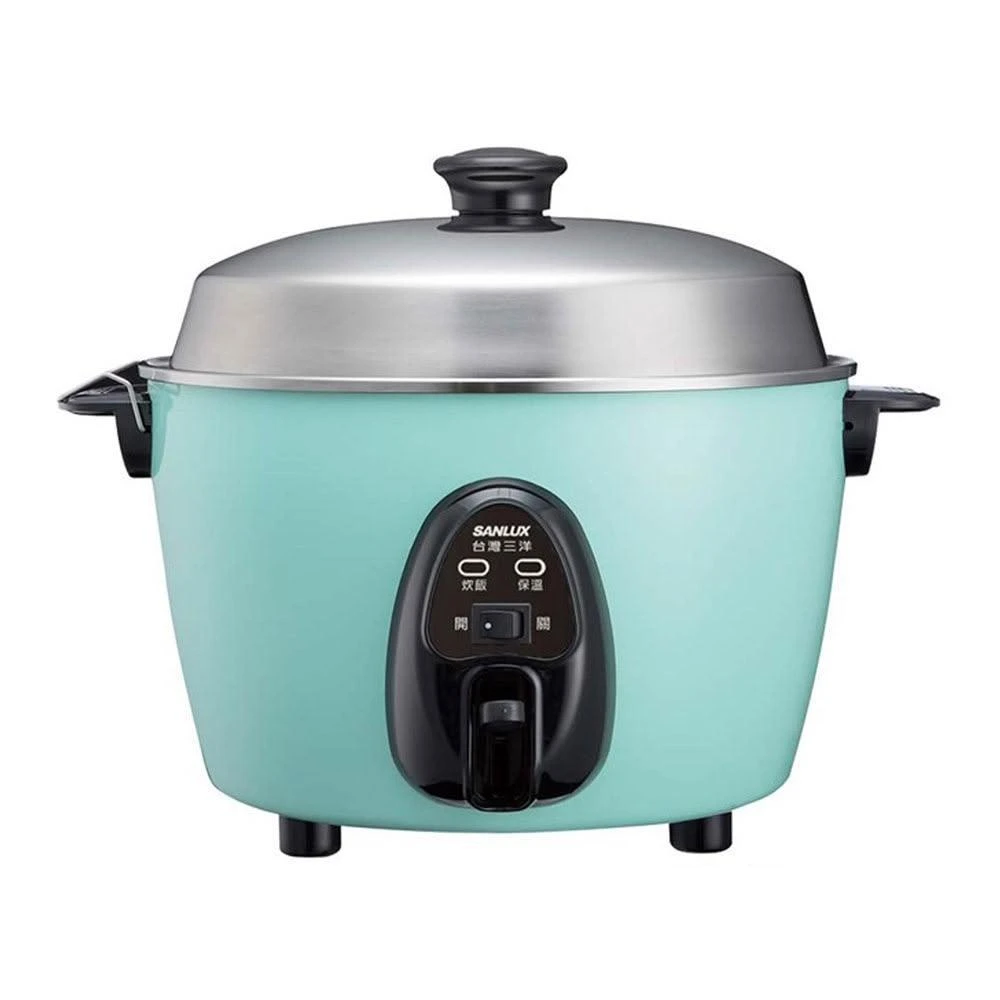 【SANLUX 台灣三洋】SANLUX 台灣三洋 10人份電鍋 食品級不鏽鋼外鍋 EC-10ASU
