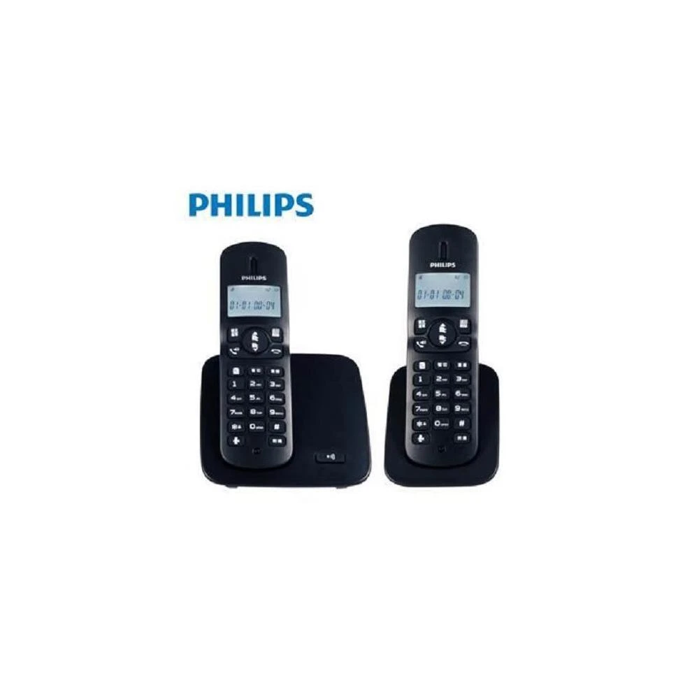 【Philips 飛利浦】Philips 飛利浦 2.4GHz 數位無線電話 無線電話 子母機 數位電話 DCTG1862B/96