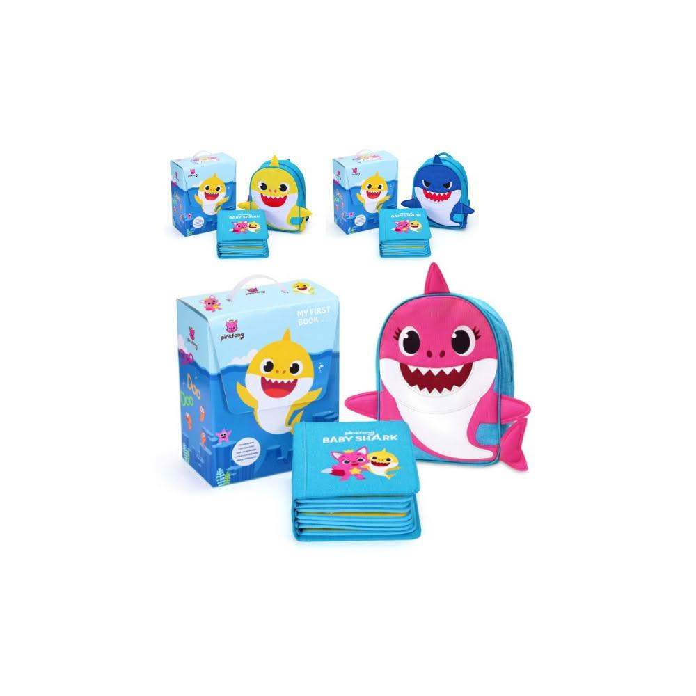 My First Book】蒙特梭利寶寶第一本書【限定版鯊魚版布書baby shark