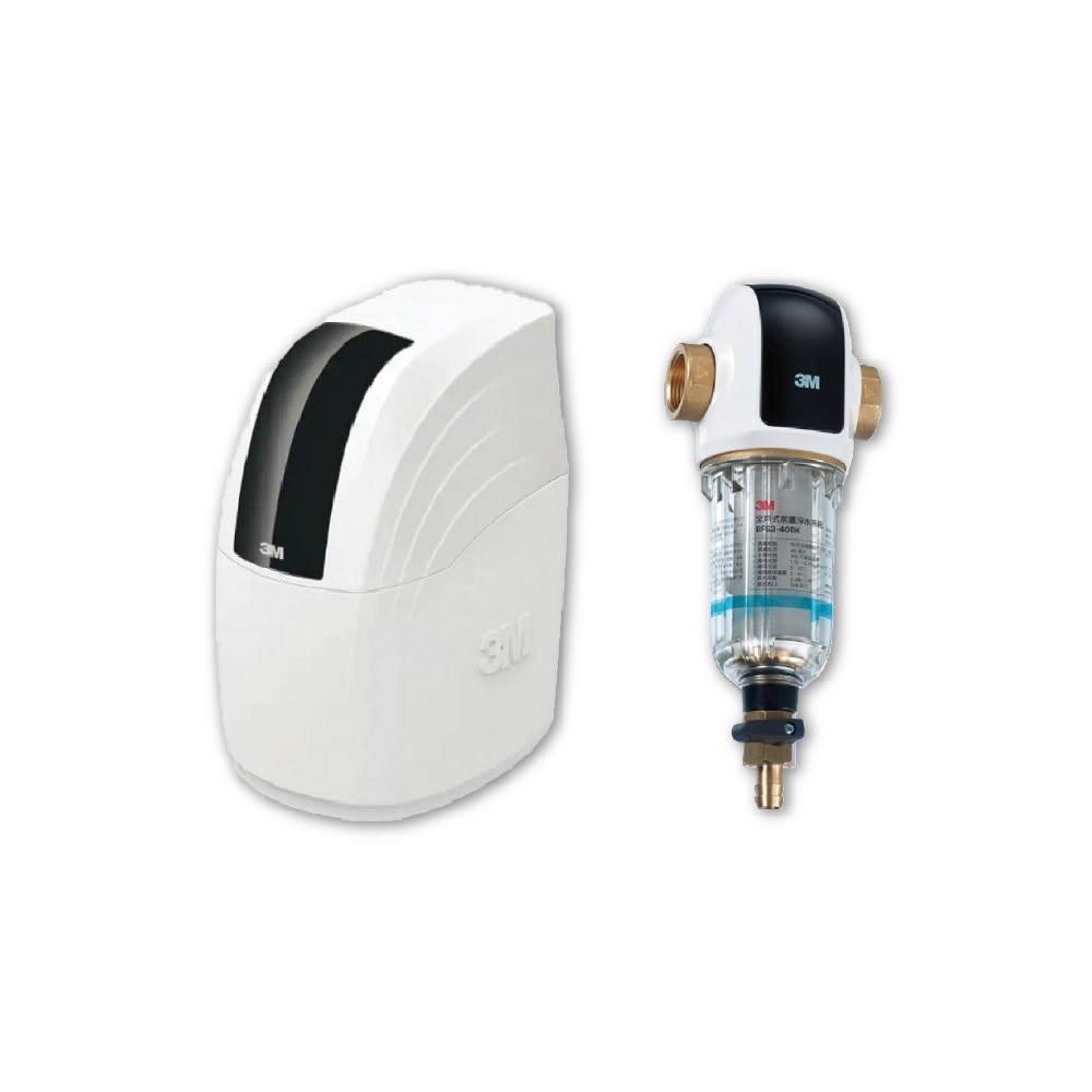 【3M】【免費申請補助】SFT100 全戶式軟水系統 軟水機 搭配 BFS3-40 全戶式前置淨水系統 SFT-100