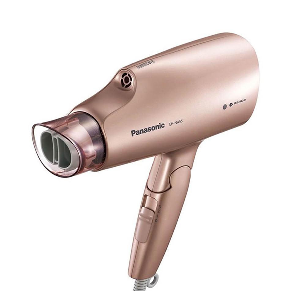 【Panasonic 國際牌】奈米水離子3段溫控國際電壓折疊式吹風機 EH-NA55