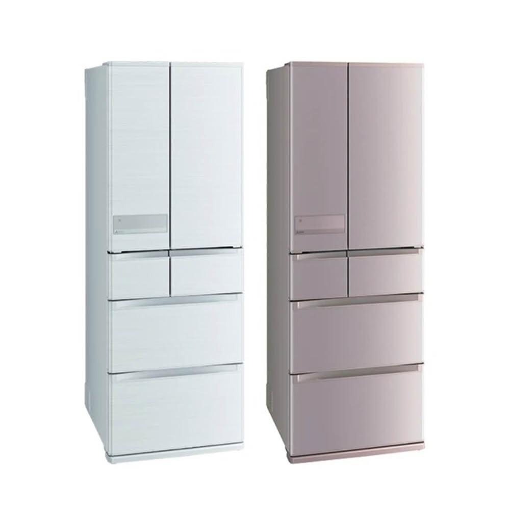 【MITSUBISHI 三菱電機】525L 日製變頻對開六門冰箱(MR-JX53C-W-C)