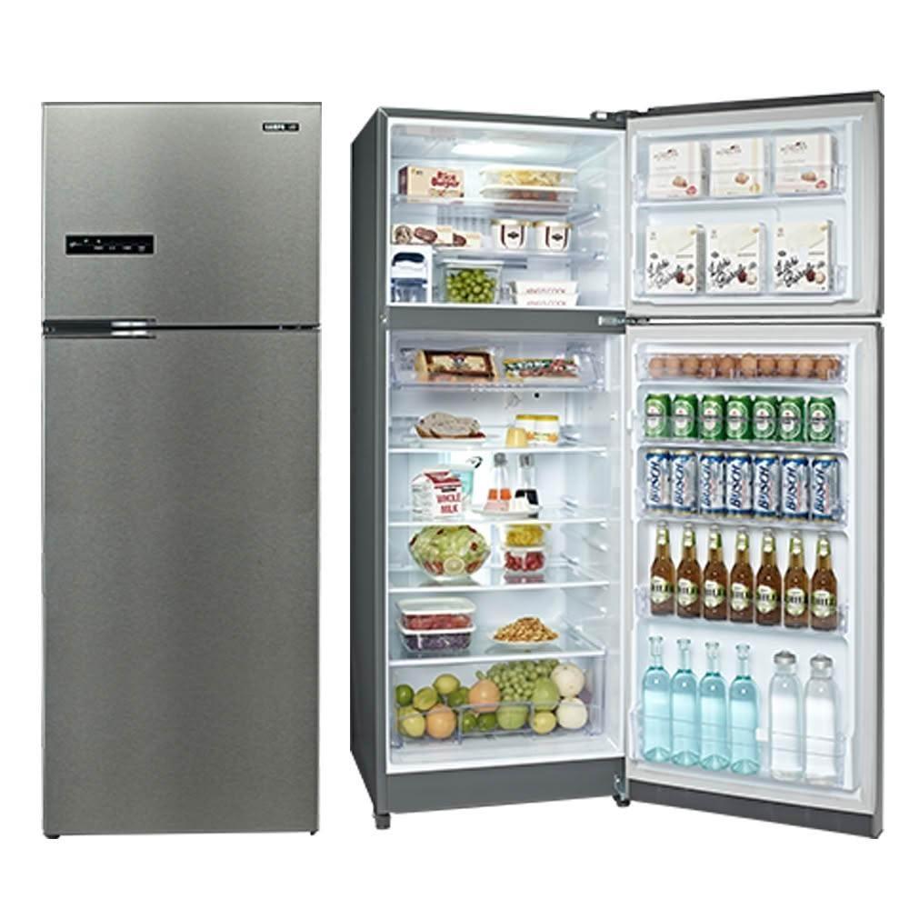 【SAMPO 聲寶】480公升一級能效變頻系列雙門冰箱SR-C48D-S1(含拆箱定位+舊機回收)