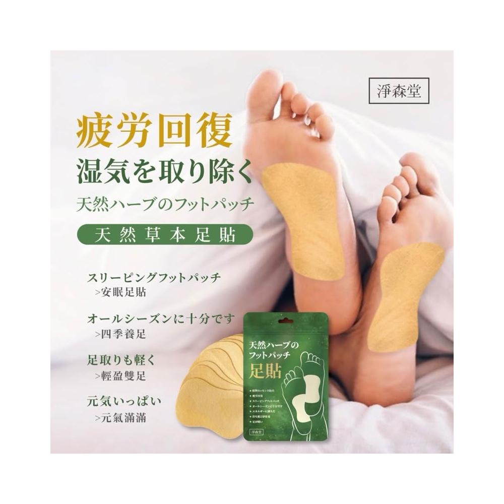 🔥現貨 淨森堂 天然草本足貼（10入/包）
