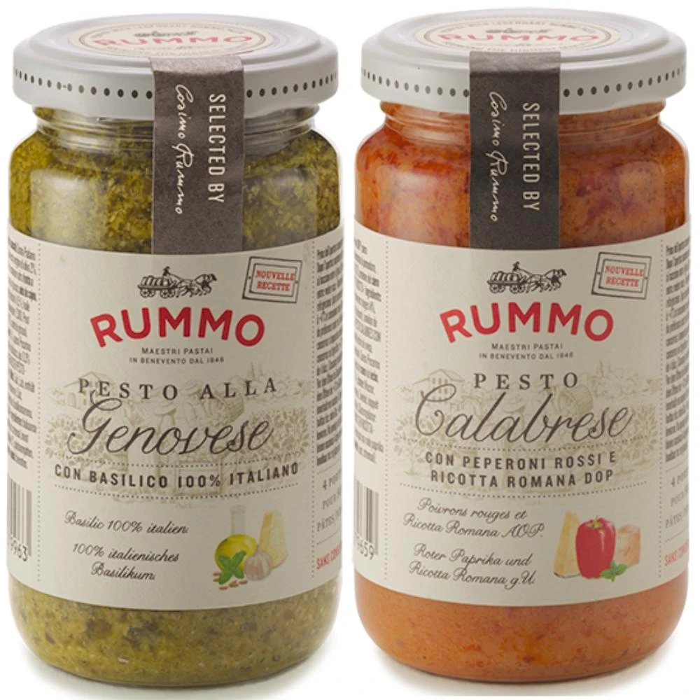 【RUMMO】森果食品 卡拉布里亞麵醬 熱那亞羅勒麵醬 紅醬 青醬 義大利麵