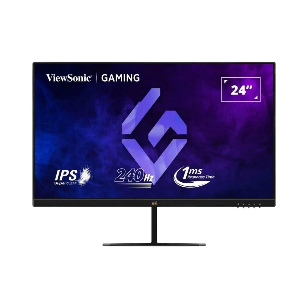  ViewSonic 優派 VX2479A-HD-PRO 23.8吋 IPS 面板顯示器，最高解析度 1920 x 1080，240Hz 更新頻率與 1ms 反應時間，完美適合電競遊戲、追劇看片及 OA 辦公。支援 HDR、AMD FreeSync™ 零延遲畫面，抗藍光零閃屏護眼設計，廣視角 178° 與 16.7 億色顯示，窄邊框時尚外觀，VESA 壁掛相容，三年保固 CP 值高，學生入門及 Gamer 首選。 