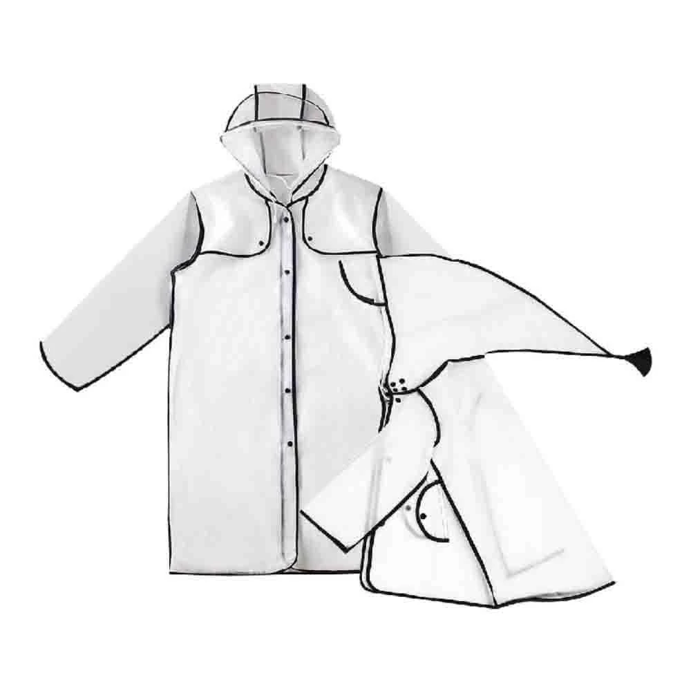 【Finger Pop 指選好物】韓版潮流雨衣-兒童款雨衣 雨衣一件式 透明雨衣 連身雨衣 親子雨衣