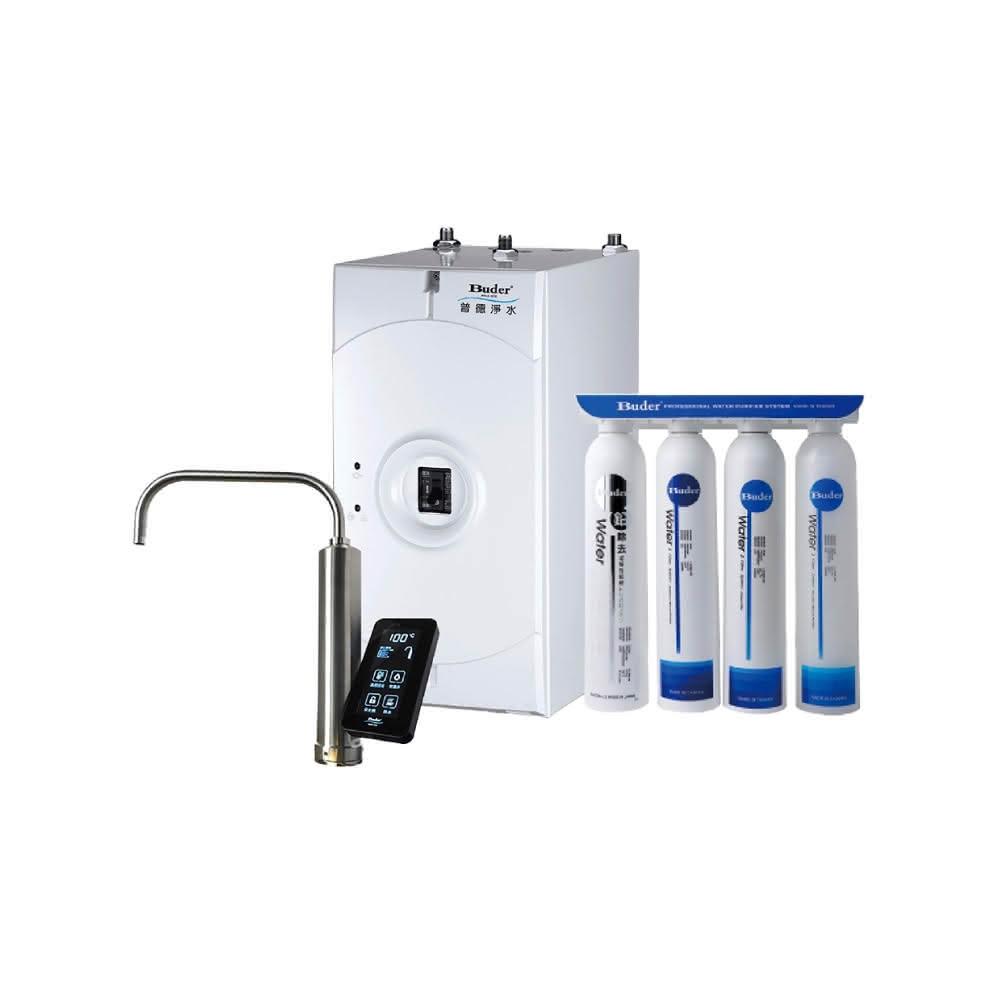 【Buder 普德】BD-3004NI5 觸控式冷熱廚下加熱器 搭配DC-1604 四道生飲淨水器省錢王-專業快速安裝