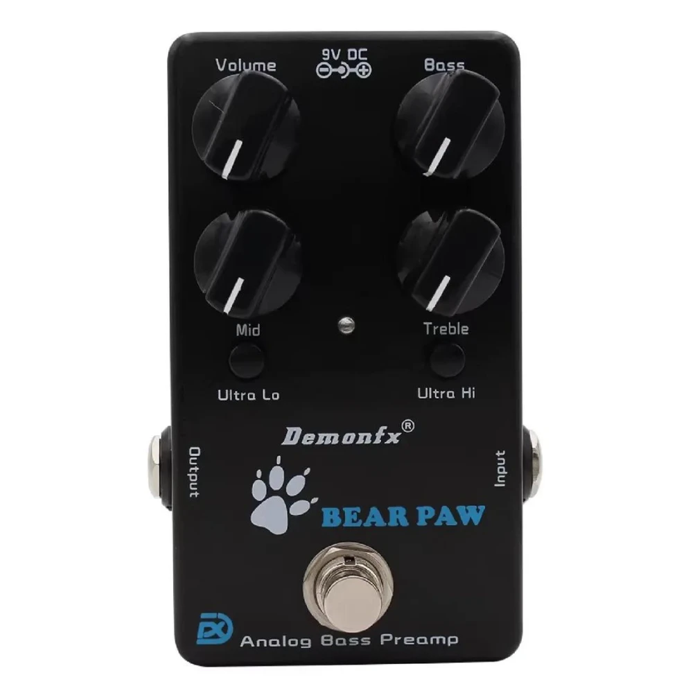 Demonfx 〔 Microtubes D7K Ultra V2 〕 效果器電貝斯破音前極DI 公司貨