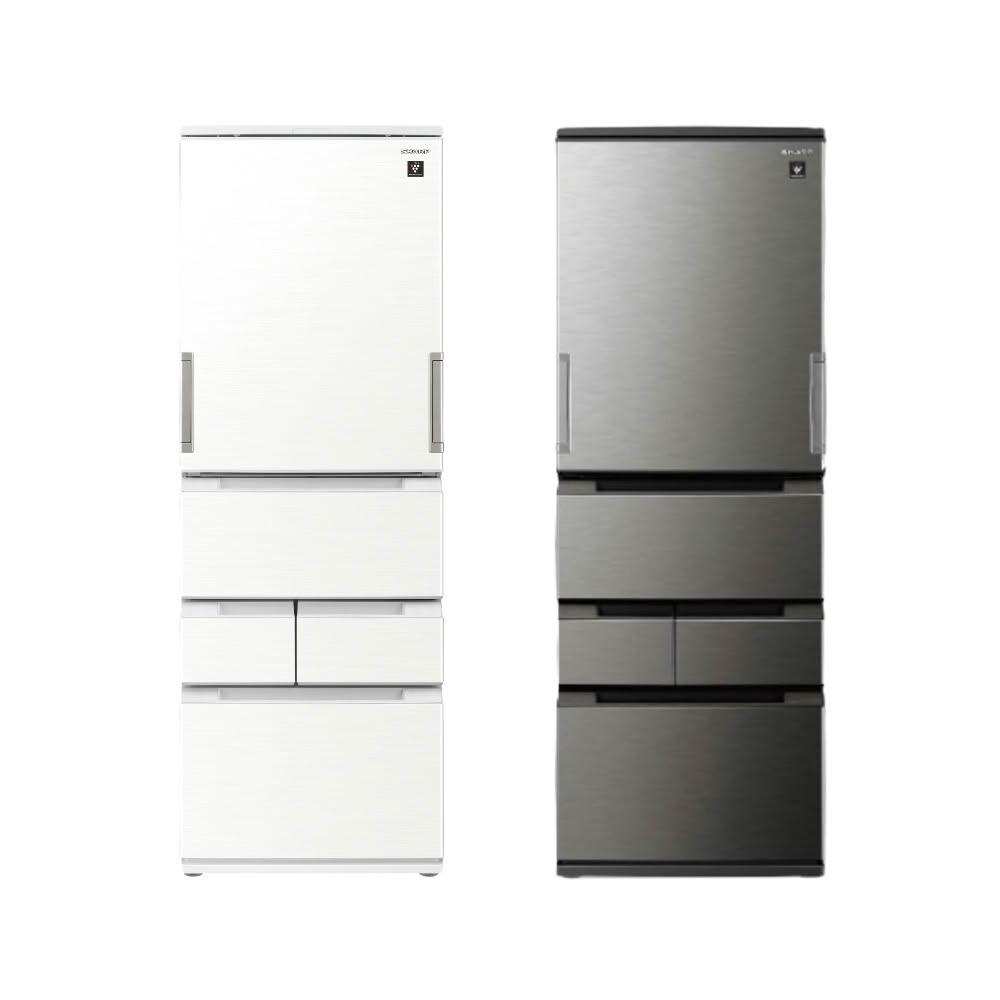 【SHARP 夏普】457L 自動除菌離子左右開任意門冰箱 SJ-PW46KT 台灣公司貨