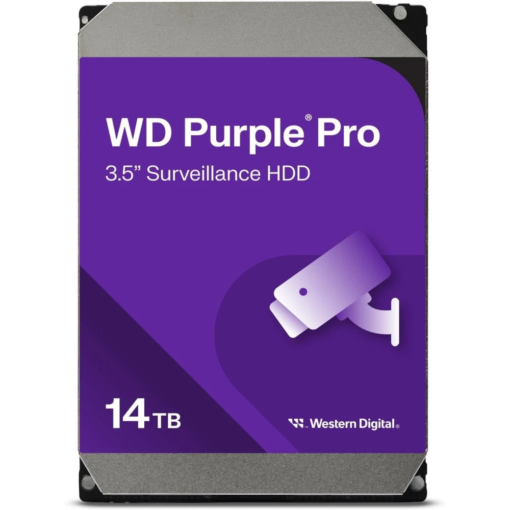 【WD 威騰】WD141PURP WD紫標 PRO 14TB 3.5吋 監控專用(系統)硬碟