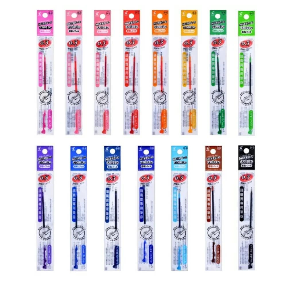 【PILOT 百樂】0.3 超細變芯筆替芯 共15色 BLS-CLT3 變芯筆替芯 筆芯