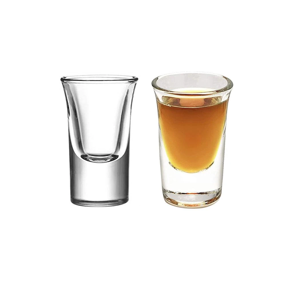 15ml2入龍舌蘭杯 燒酒調酒杯 冷飲果汁杯 玻璃酒杯 子彈杯 派對杯 清酒杯 shot 酒杯 185-SHOT15*2