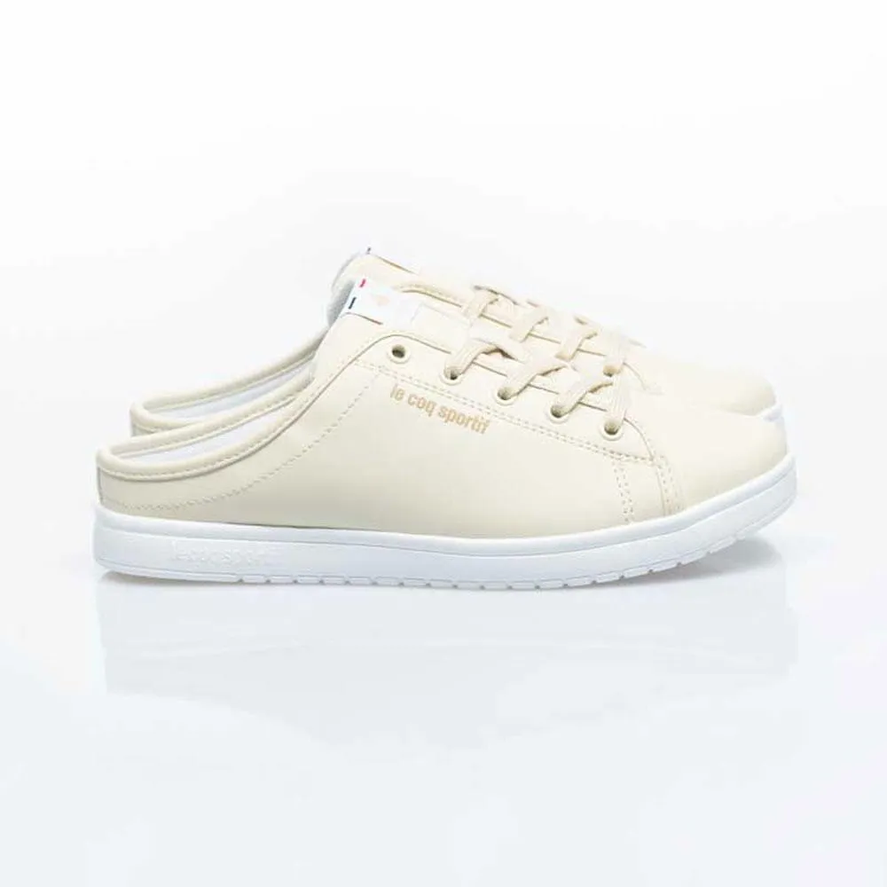 【LE COQ SPORTIF 公雞】LA ALMA SM 女款 穆勒鞋 平底鞋 休閒鞋 LSS73232