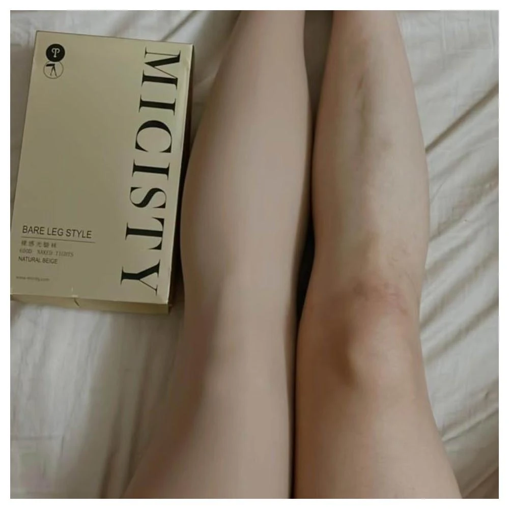 【MICISTY 密汐皙迪】MICISTY 透膚美肌｜裸感光腿襪 美肌襪 超自然美膚 刷毛 冬季 保暖 高彈力 美腿
