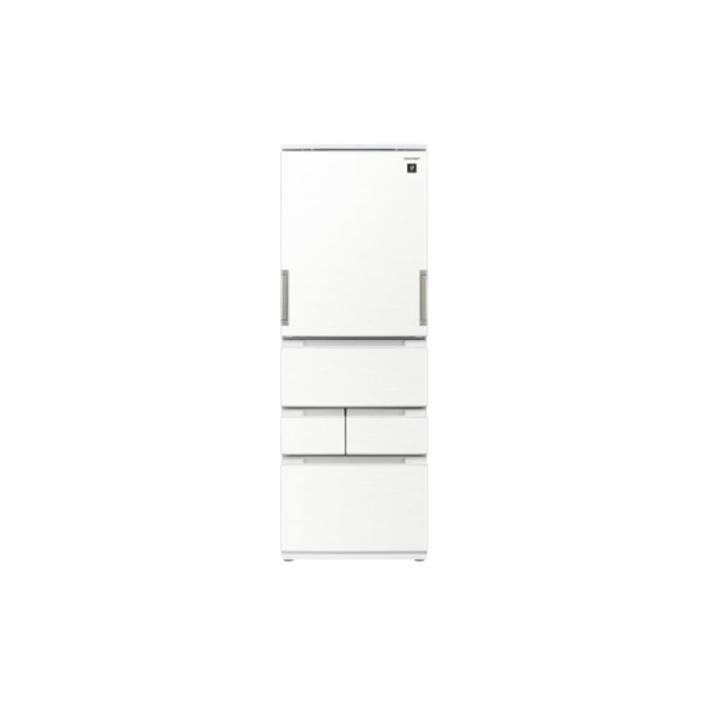 【SHARP 夏普】SHARP 夏普 自動除菌離子左右開任意門變頻冰箱 雅典白 SJ-PW46KT-W