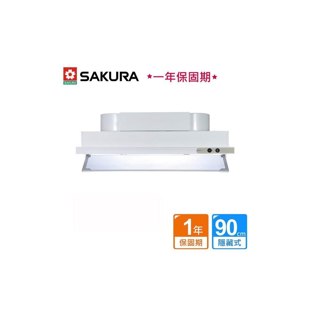  SAKURA 櫻花牌 DR-3500 (型號 R3500DXL) 隱藏式浴室排氣扇，臺灣原裝生產，採用耐用烤漆材質，尺寸 890×366×235 mm，翹板式開關設計，支援 2 段風量調整，電壓 110V / 60Hz，BSMI 認證 R51085，1 年保固。適合標準安裝，提供高效除濕通風，節省空間的隱藏式安裝，保持浴室乾爽舒適。 