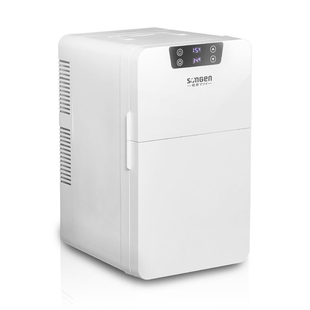 【SONGEN 松井】松井冷暖兩用雙門數控電子冰箱/冷藏箱/行動冰箱(CLT-18LE(W))