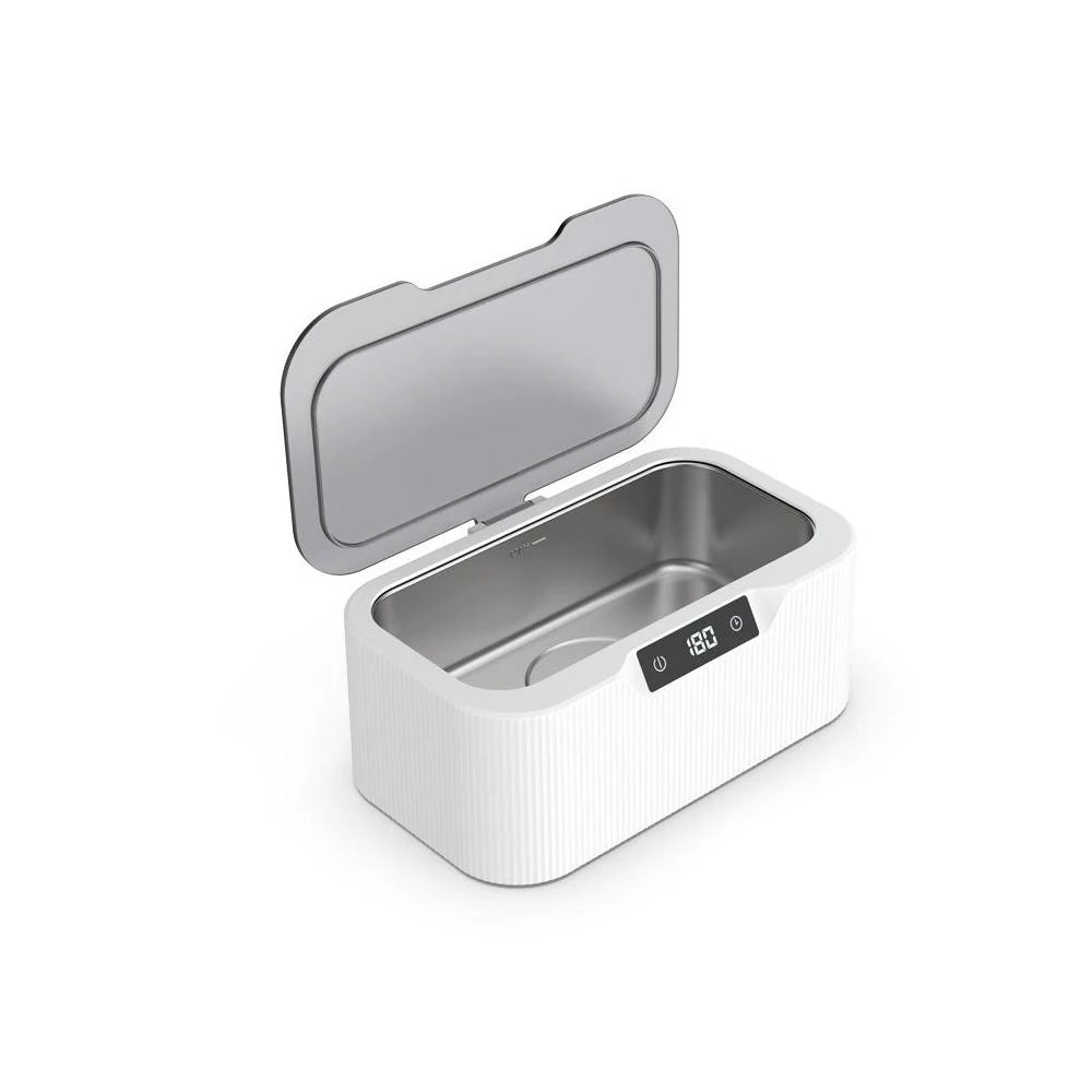 【LEZUN 樂尊】超聲波清洗機隱形眼鏡清理機家用迷你洗牙套首飾油漬震動清潔