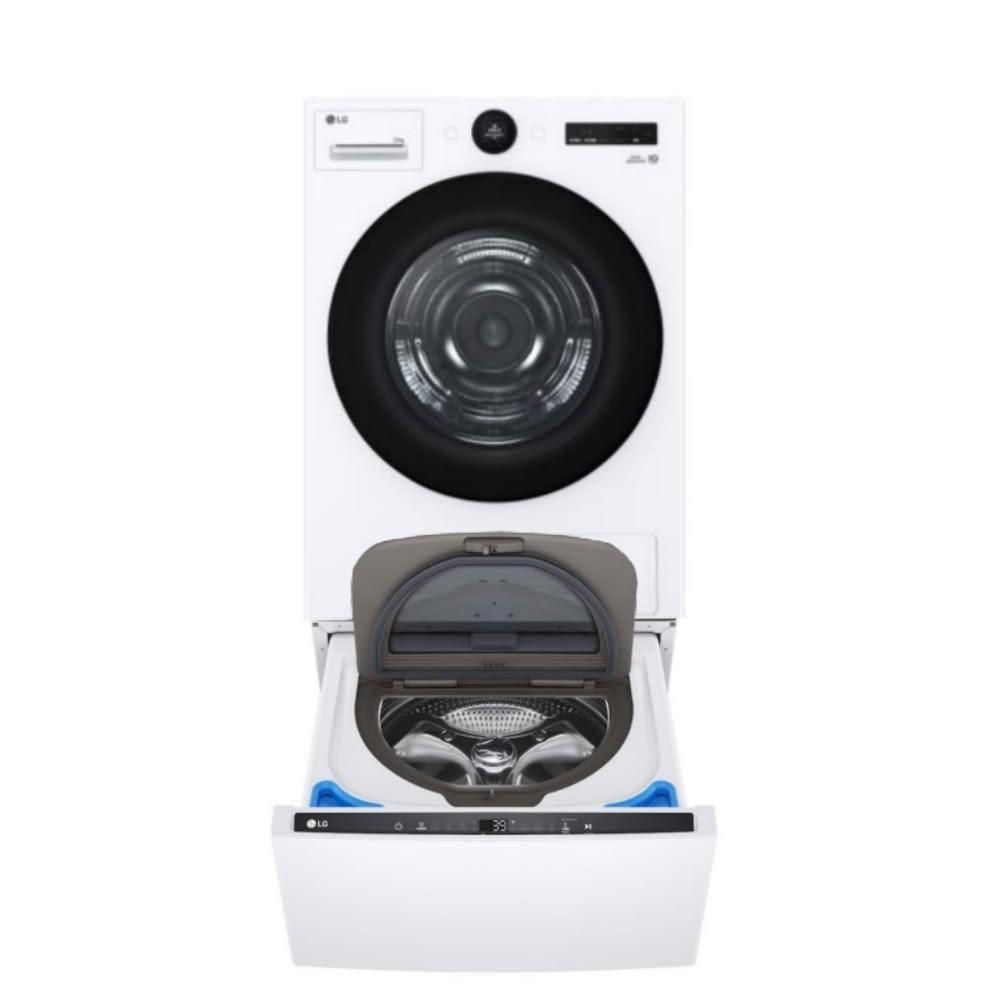 【LG 樂金】20公斤免曬衣機乾衣機+2.5公斤迷你洗衣機WR-20DW-WT-SD250HW