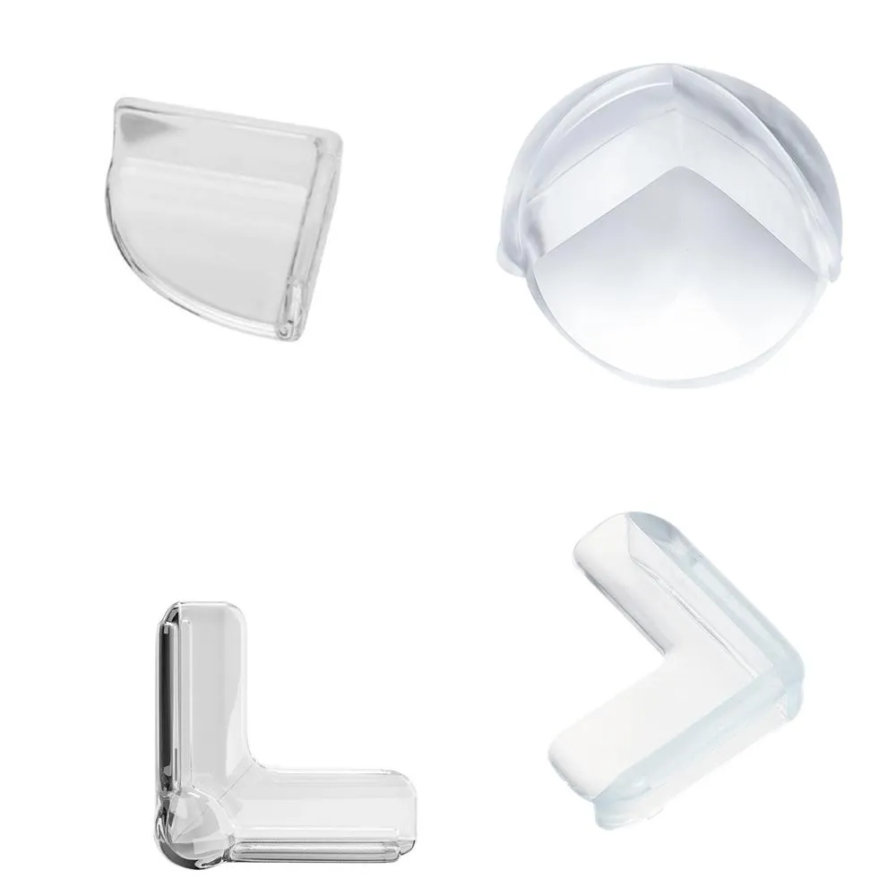 防撞角-嬰幼兒童防碰撞桌面防護角 透明球形防撞角 圓形保護角 圓角桌角直角 加厚安全護角套 ☆豪麥網☆